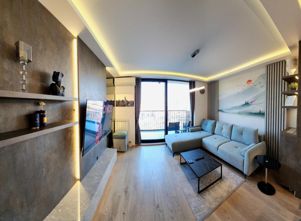 Belgrade Waterfront 16Th Fl Lux Apt. W/ City View المظهر الخارجي الصورة