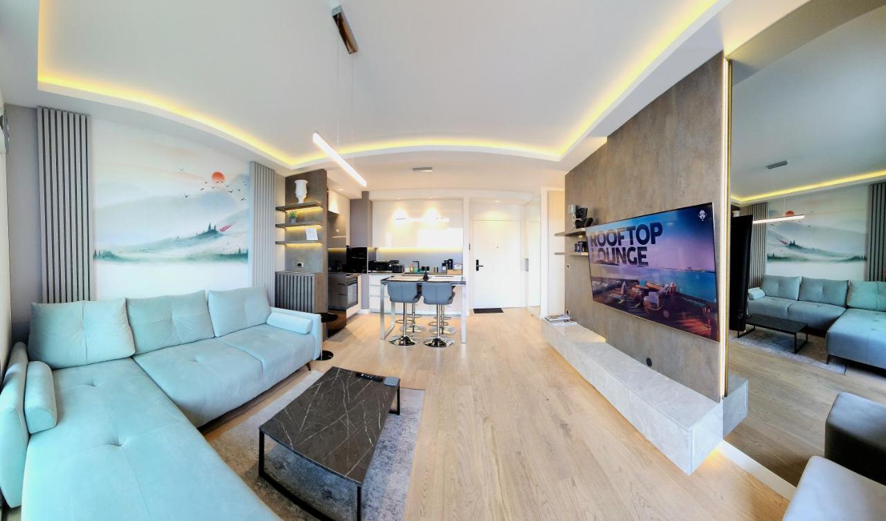 Belgrade Waterfront 16Th Fl Lux Apt. W/ City View المظهر الخارجي الصورة