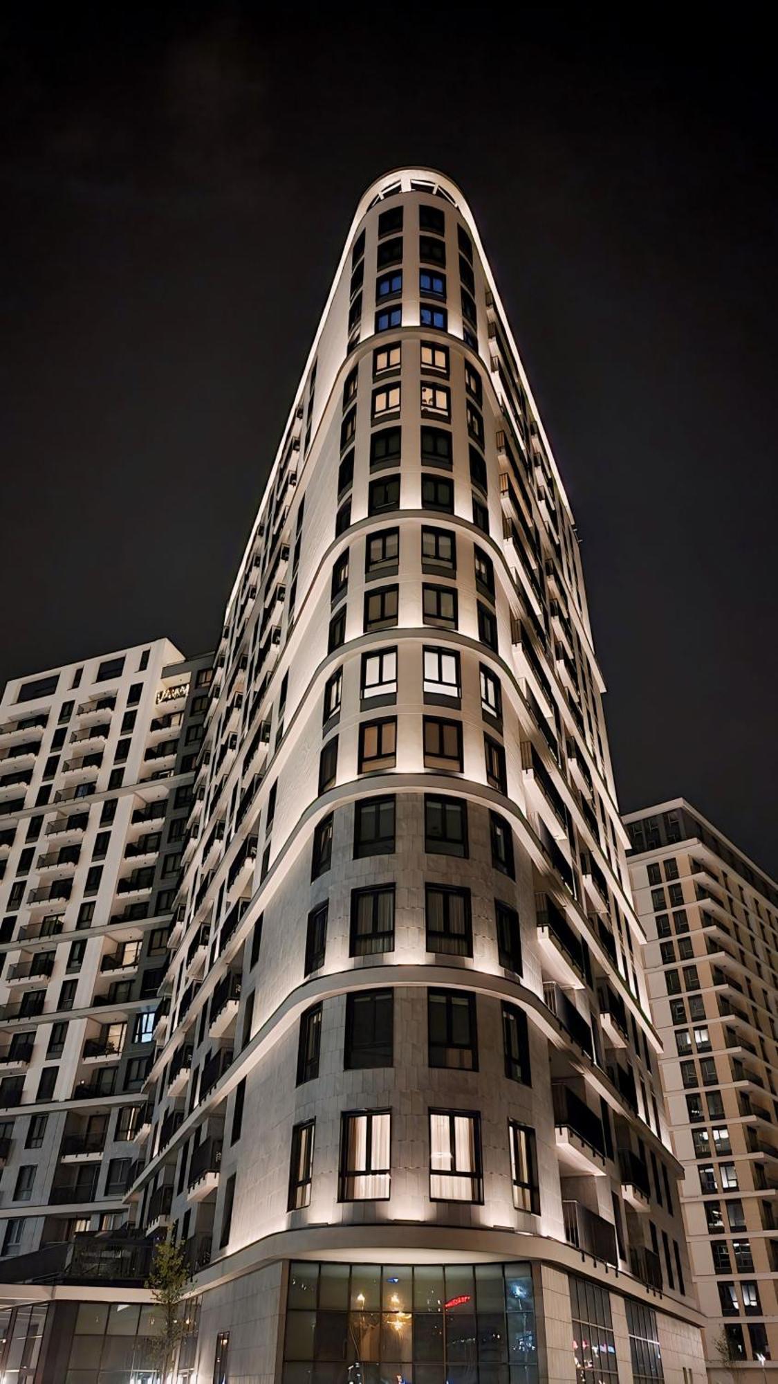 Belgrade Waterfront 16Th Fl Lux Apt. W/ City View المظهر الخارجي الصورة